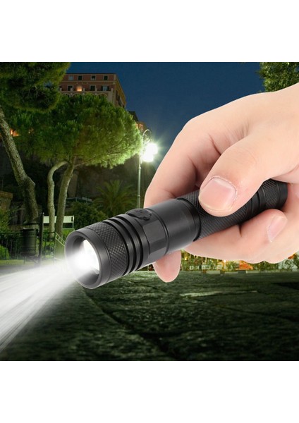 Taşınabilir USB Char G LED Alüminyum Su Geçirmez Dış Mekan Akşam Yemeği Parlak Acil El Feneri (Yurt Dışından) modelleri