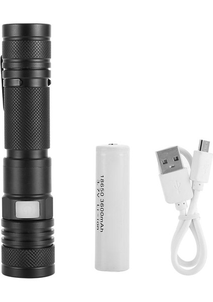 Taşınabilir USB Char G LED Alüminyum Su Geçirmez Dış Mekan Akşam Yemeği Parlak Acil El Feneri (Yurt Dışından) indirimleri