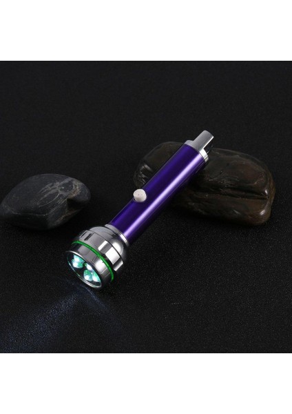 Kamp Için Mini Lazer El Feneri Taktik LED Parlak Işık (Yurt Dışından)
