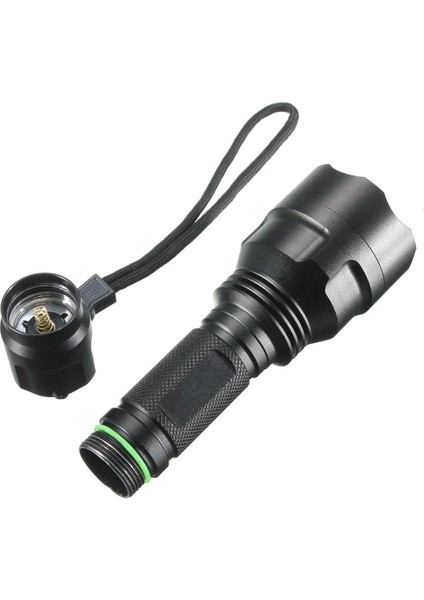 Mavi 600LM Q5 LED Yakınlaştırılabilir Mini El Feneri 1 Mod +1*14500+ŞARJ Cihazı (Yurt Dışından) fiyatları