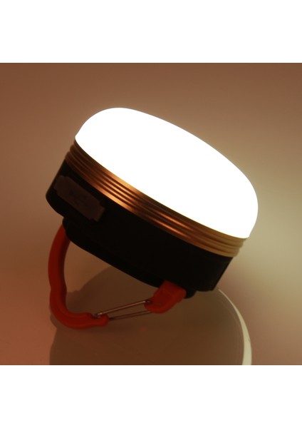 Şarj Edilebilir LED Taşınabilir Yürüyüş Kamp Çadırı Fener Işık USB Lambası (Yurt Dışından)
