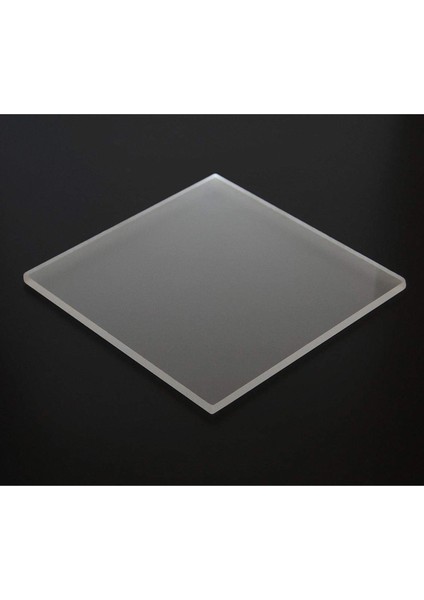4.6mm Buzlu Pleksi Levha Pleksi Buzlu Akrilik Raki Beyazı Pleksi
