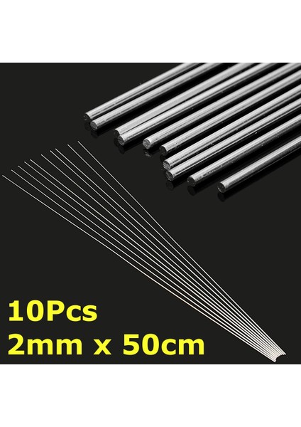 Faydalı Araçlar 10 Adet 2mm 50CM Metal Alüminyum Magnezyum Gümüş Kaynak Çubukları Tel Elektrot modelleri