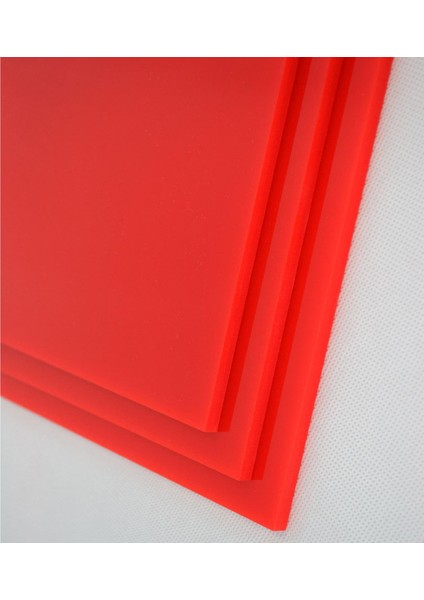 2mm Kırmızı Pleksi Levha Pleksi Kırmızı Akrilik Levha