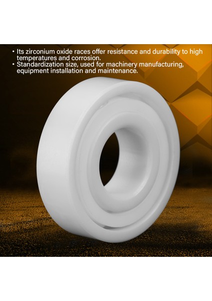 6001 Yüksek Hassasiyetli Tam Seramik Zro2 Rulman 12X28X8MM(Yurt Dışından)