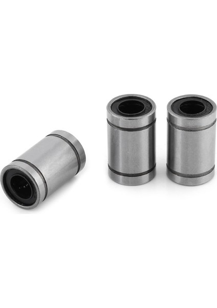 Gravür Makinesi Için 12PC LM8UU 8mm Lineer Hareket Rulmanları Bilyalı Rulman