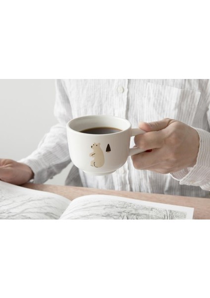 Seramik Sevimli Beyaz Kahve Fincanı Ve Tabağı Seti Çay Bardağı Kahvaltı Espresso Bardaklar Kahve Fincanı Çevre Dostu Çay Bardağı Seti | Kahve Fincanı Ve Tabak Setleri (Yurt Dışından)