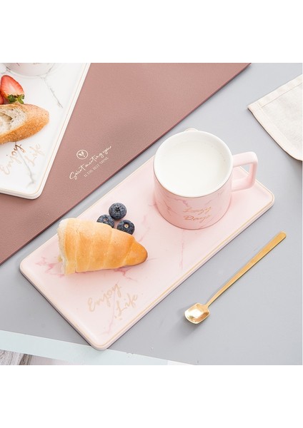 250 Ml Seramik Kahve Fincanı Küçük Narin Nordic Stil Basit Ev Kupası Seti Işık Lüks Ingiliz Öğleden Sonra Çay Snack Plate | Kahve Kupaları Ve Kupalar (Yurt Dışından) modelleri