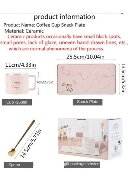 250 Ml Seramik Kahve Fincanı Küçük Narin Nordic Stil Basit Ev Kupası Seti Işık Lüks Ingiliz Öğleden Sonra Çay Snack Plate | Kahve Kupaları Ve Kupalar (Yurt Dışından) fırsatları