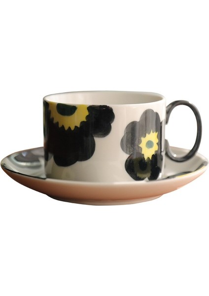 Vintage Avrupa Tarzı Kahve Fincanı Desen Latte Cam Porselen Seramik Kahve Kupalar Çay Bardağı Ve Sacer Vaso Para Cafe Teacups | Kahve Kupası Ve Tabak Setleri (Yurt Dışından) fiyatları