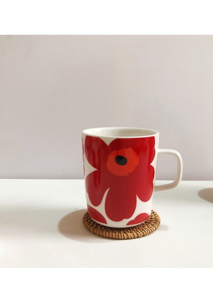 Yüksek Kalite Basit Çiçek Kahve Fincanı Modern Tasarım Porselen Seramik Kahve Kupalar Set Espresso Cups Tazza Colazione Drinkware | Kahve Kupası Ve Tabak Setleri (Yurt Dışından) modelleri