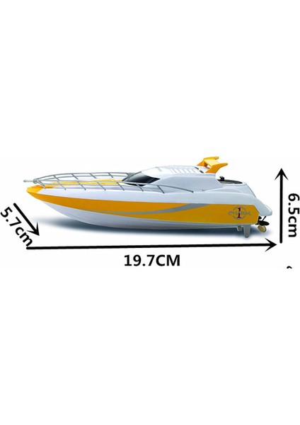 Yüksek Hızlı Uzaktan Kumandalı Cruiser Hızlı Yarış Teknesi (Yurt Dışından)