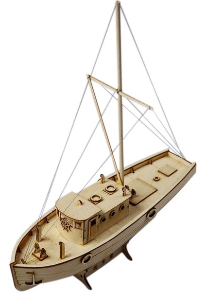 Ahşap Tekne Ahşap Gemi Modeli Gemi Montaj Modeli Dıy Kitleri Ahşap Yelkenli Tekne 1:50 Ölçekli Dekorasyon Oyuncak Hediye | Model Yapı Kitleri (Yurt Dışından)