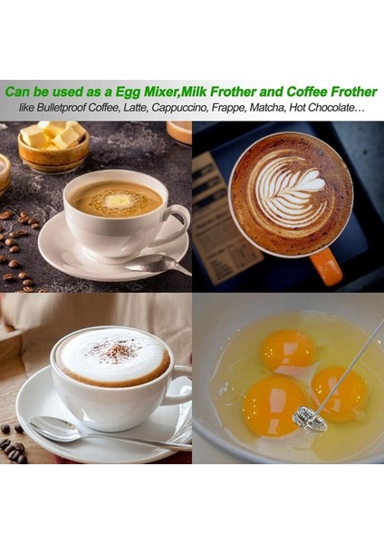 Usb Elektrikli Süt Frother 3 Hızlar Cappuccino Kahve Foamer El Yumurta Çırpıcı Sıcak Çikolata Latte Içecek Mikser Blender | Sütlüler (Yurt Dışından)