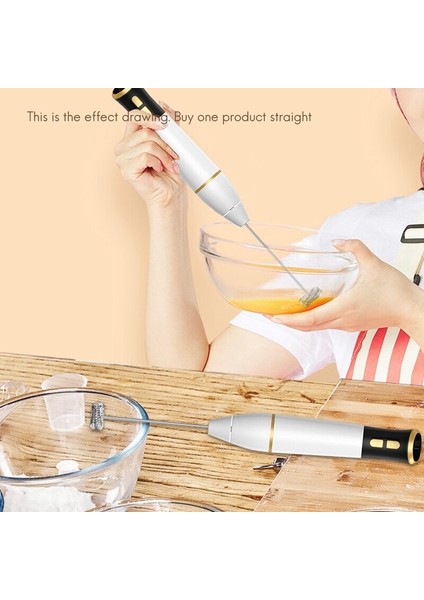 Elektrikli Mikser Blender 2 Hızlar Süt Frother El Usb Karışımı Yumurta Mutfak Mikser Kabarcık Makinesi Çırpma Çırpma | Sütlüler (Yurt Dışından)