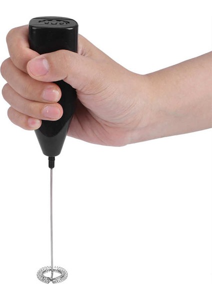 Elektrikli Süt Frother Cappuccino Foamer Makinesi Sıcak Çikolata Mikser Yumurta Çırpıcı Çırpma Köpük Kahve Latte Içecek Karıştırıcı Blender | Sütlüler (Yurt Dışından)