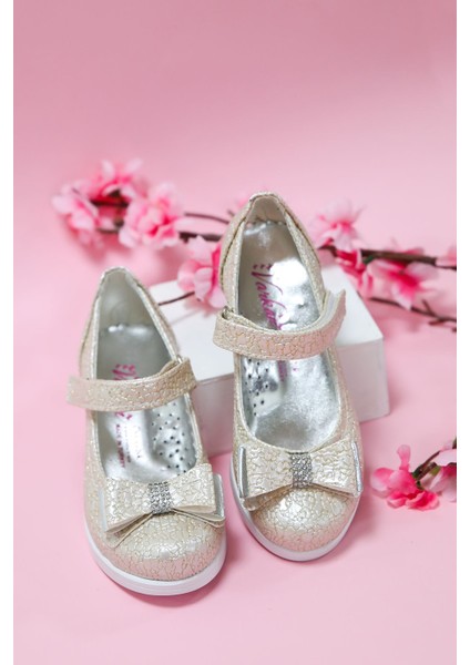 Topuklu Altın Çatlak Kız Çocuk Ayakkabı fiyatları