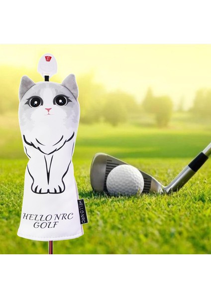 Kedi Desen Su Geçirmez Golf Kafası (Yurt Dışından) modelleri