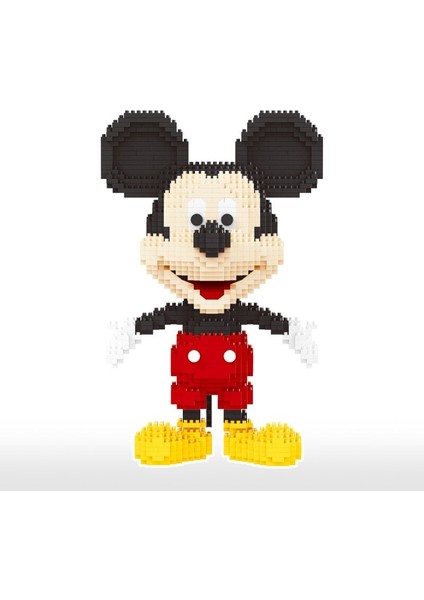 Disney 1831 Adet + Mickey Mouse Elmas Blokları Mirco 3D Model Mouse Klasik Yapı Tuğlaları Rakamlar (Yurt Dışından)