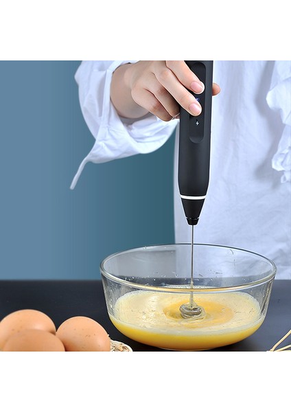 Taşınabilir Elektrikli Süt Froother El Blaceder Mutfak Gıda Blender Kahve Için Uygun Cappuccino Usb Şarj 3 Modu | Sütlü Anneler (Yurt Dışından)