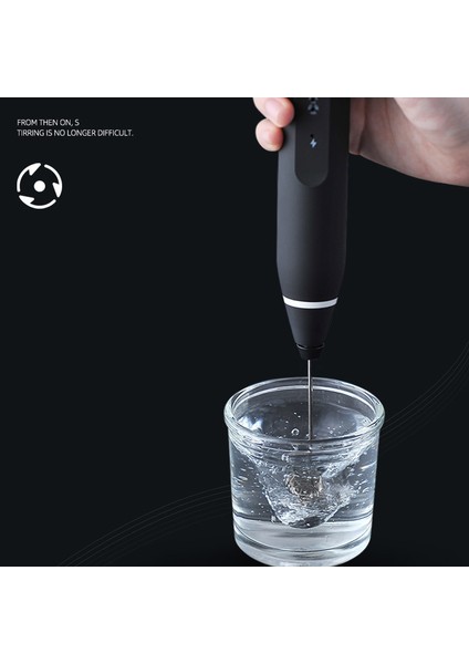 Taşınabilir Elektrikli Süt Froother El Blaceder Mutfak Gıda Blender Kahve Için Uygun Cappuccino Usb Şarj 3 Modu | Sütlü Anneler (Yurt Dışından)