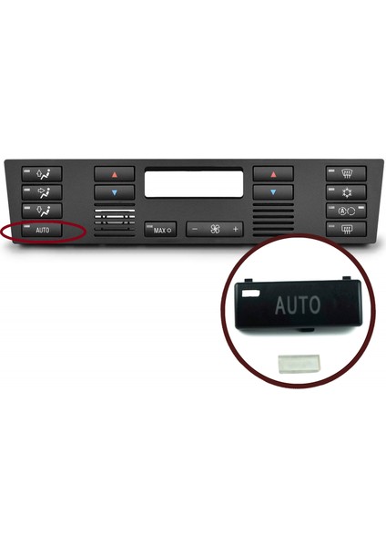 BDP88-4 BMW X5 E53 E39 İçin Klima Kontrol Auto Düğme Kapağı 6972163 fiyatları