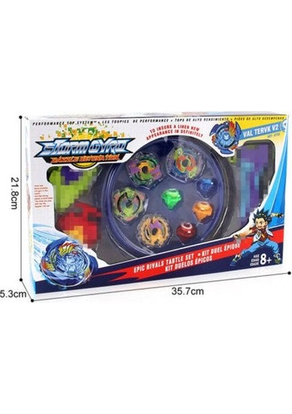 Beyblade Patlama Tanrı Savaş Beyblade Set + Launcher (Yurt Dışından)