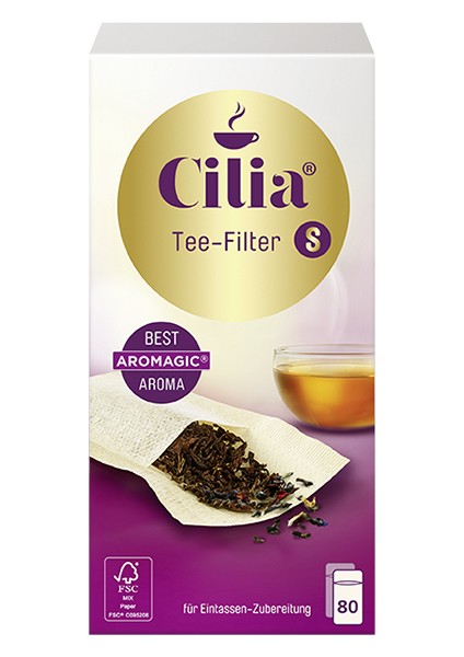 Cilia® Çay Filtresi Ufak Boy-80 Adet