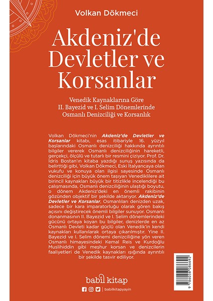 Akdeniz'de Devletler ve Korsanlar - Volkan Dökmeci