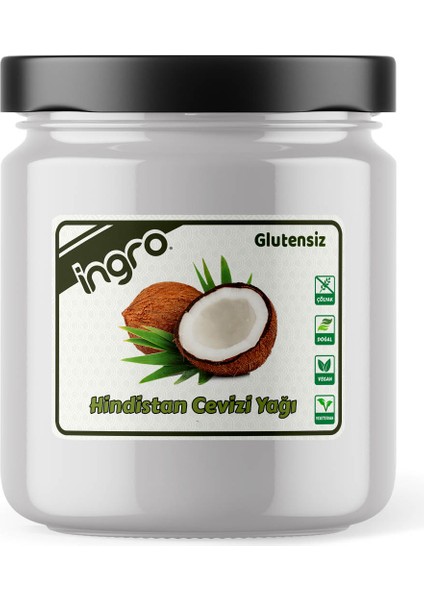 Ingro Hindistan Cevizi Yağı 330 G