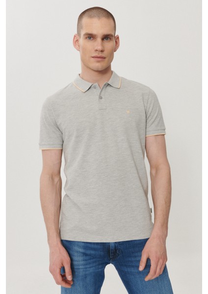 Erkek Slim Fit Dar Kesim Polo Yaka %100 Pamuk Tişört modelleri
