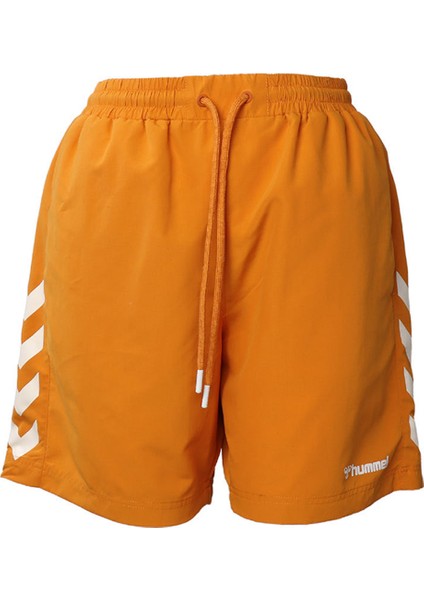 950016-2109 Normal Bel Regular Fit Düz Turuncu Erkek Şort Mayo