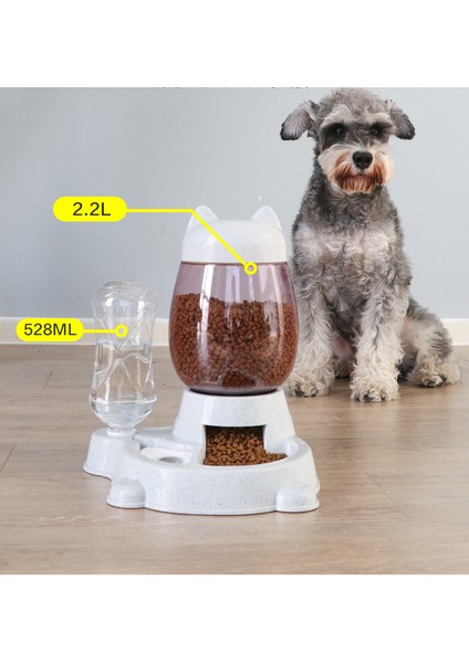 Kedi Besleyici Otomatik Kedi Maması Kabı - Gri (Yurt Dışından) indirimleri