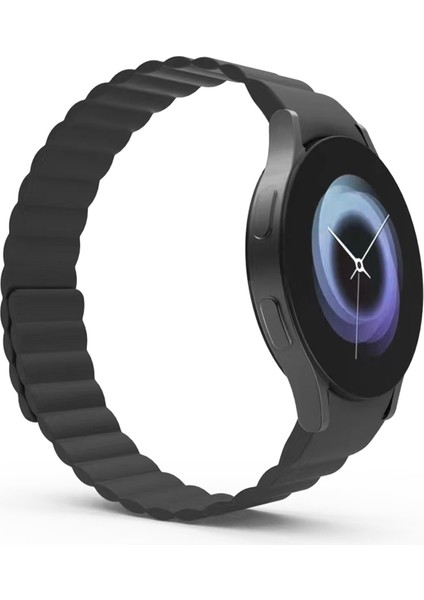 Samsung Galaxy Watch4 Için Silikon Askısı 40MM / 44MM Siyah (Yurt Dışından) modelleri