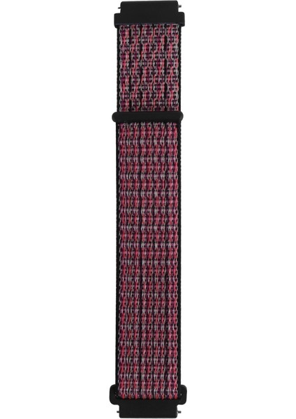 Samsung Galaxy Watch3 Için Naylon Kayışı 45MM Olgun Berry (Yurt Dışından)