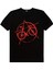 Abisiklet Siyah Kısa Kollu Kadın T-Shirt 2