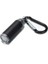 Mini LED Dışbükey Ayna El Feneri Lamba Anahtarlık Işık Torch Anahtarlık Siyah (Yurt Dışından) 2