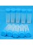 Aracı 10 Adet 5ml Plastik Şeffaf Test Tüpü Flakon Numune Kapları -80 ℃ -121 ℃ 2