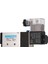 Pnömatik Elektrikli Solenoid Valf 5 Yollu 2 Konumlu Kontrol Hava Gazı Manyetik Valf 220V Akışkan Voltajı 8mm Hortum Bağlantısı 3