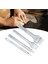 4 Adet Dıy Leathercraft Araçları 3mm Aralık Deri Delik Delme Dikiş Aracı 1+2+4+6 Çatalı(Yurt Dışından) 3