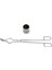 Tool 50X50MM Altın Gümüş Eritme Kalıbı Grafit Pota + 35CM Tong Lab Eritme Kiti 1