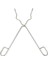 Tool 50X50MM Altın Gümüş Eritme Kalıbı Grafit Pota + 35CM Tong Lab Eritme Kiti 3