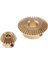 Takım/4 Adet 0,5 Modül Pirinç Konik Dişli 20/40 Diş 3/6 mm Çap Iç Delik 2