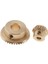 Takım/4 Adet 0,5 Modül Pirinç Konik Dişli 20/40 Diş 3/6 mm Çap Iç Delik 5
