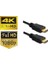 PrimeX Plus PX-05H 0.5 Metre HDMI To HDMI V2.0 Ultra Hd 4K 2160P 3D Kablo, Kısa HDMI Kablo 4