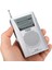 BC-R60 Cep Radyo Teleskopik Anten Mini Am/fm 2-Band Radyo Dünya Hoparlörlü Alıcı 3.5mm Kulaklık Jakı Taşınabilir Radyo (Yurt Dışından) 2
