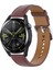 Huawei Izle Gt2 Için Buzağı Doku Kayışı 46MM Koyu Kahverengi (Yurt Dışından) 3