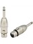 RX-J382 6.3 mm Mono Erkek-Xlr 3 Pin Dişi Çevirici 15Lİ Paket 1
