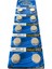 Mini El Fenerleri Için 1 Kart 10 Adet AG13 LR44H A76 SR44 357 Alkalin Pil 1.5V Pil Oxford 1
