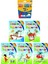 3-6 Yaş Arkadaşım Boyama Kitapları 5li +Bic Kids 12LI Keçeli Boya 1